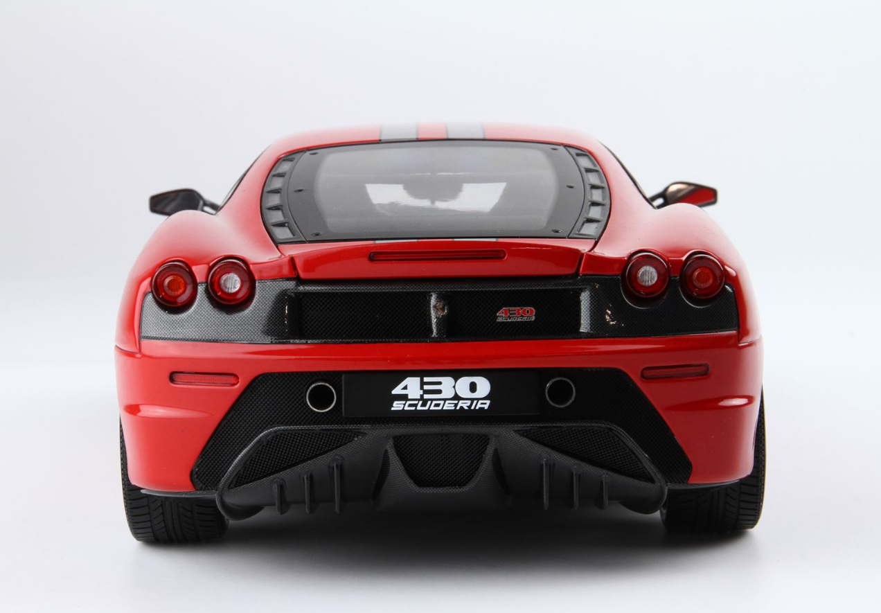BBR Models 1:18 Ferrari F430 Scuderia (Rosso Corsa)