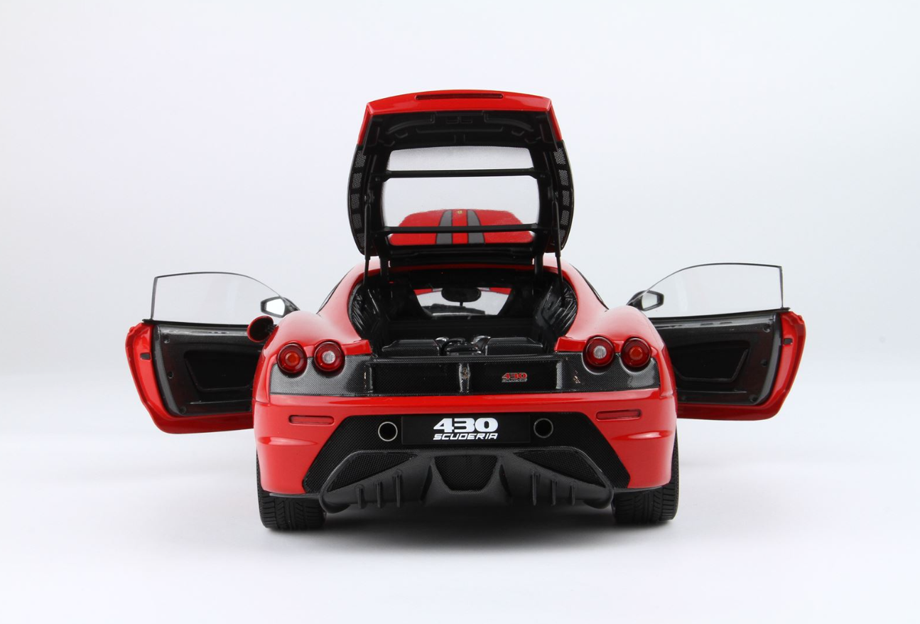 BBR Models 1:18 Ferrari F430 Scuderia (Rosso Corsa)