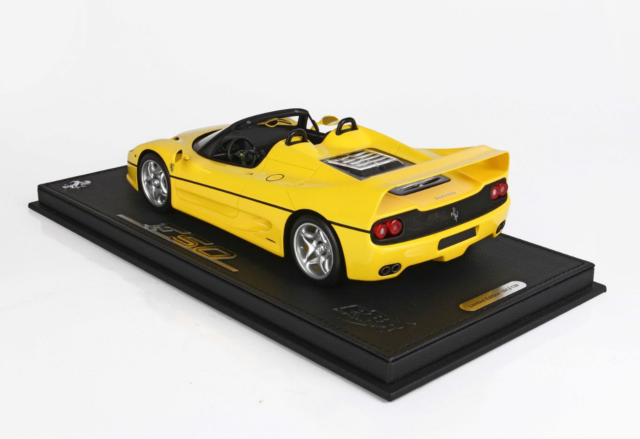 BBR 1:18 Ferrari F50 Coupe 1995 Spider (Yellow)