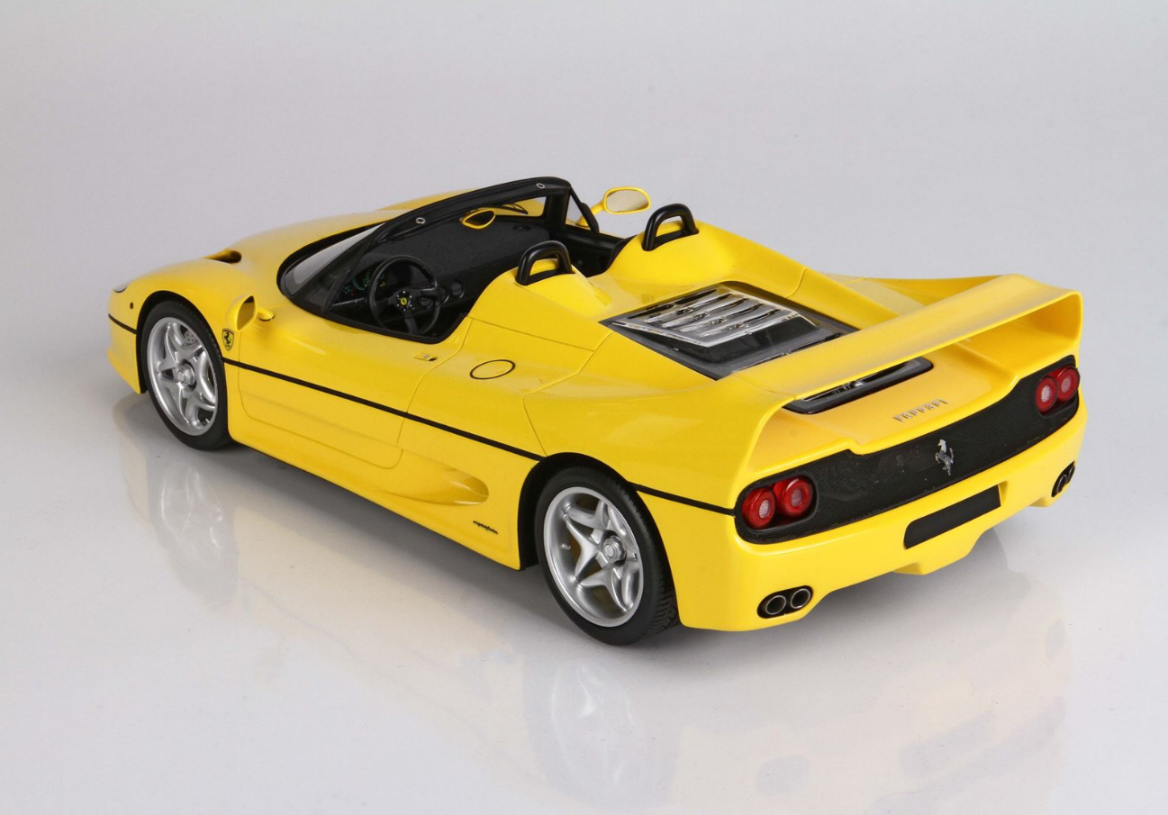 BBR 1:18 Ferrari F50 Coupe 1995 Spider (Yellow)