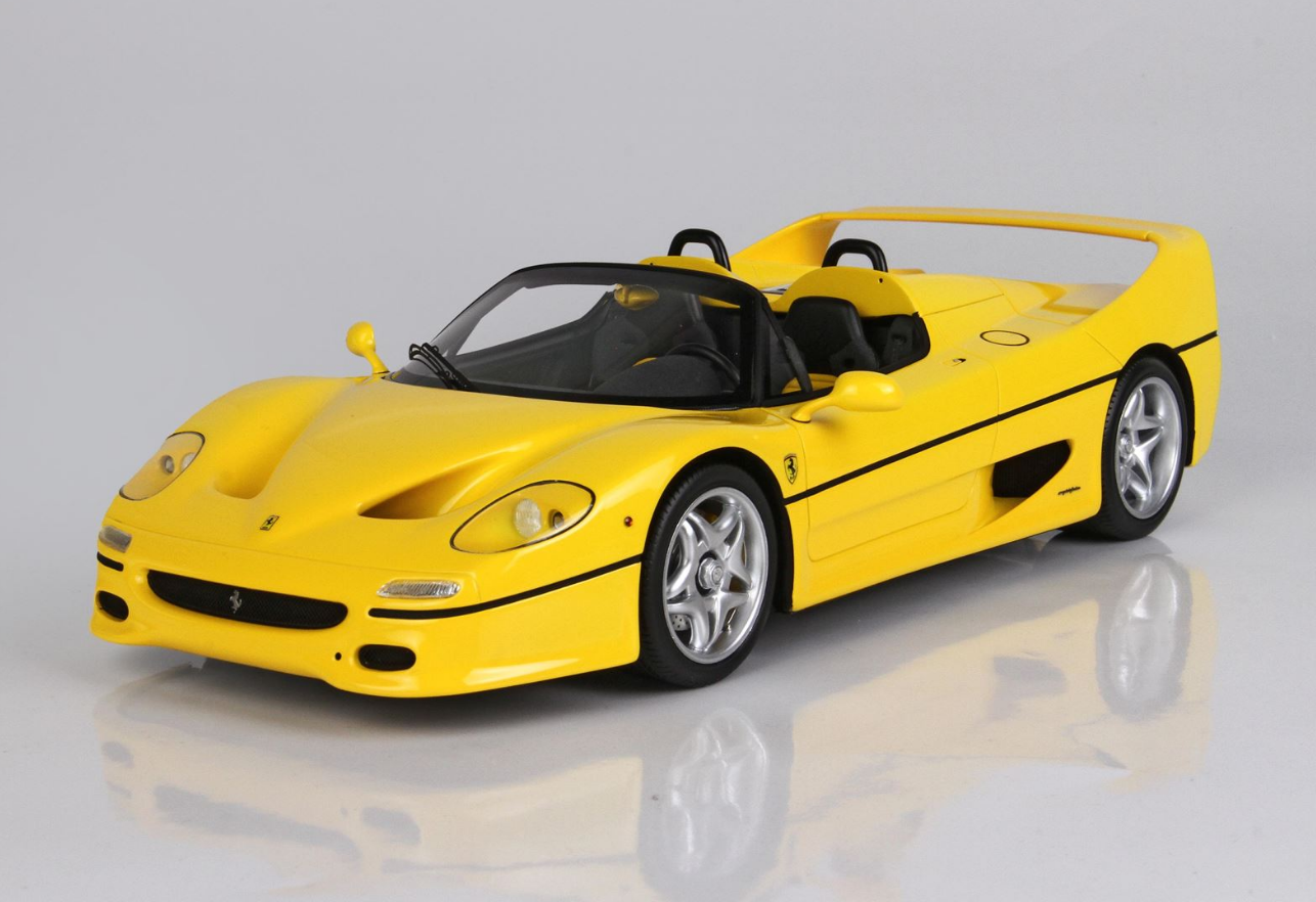 BBR 1:18 Ferrari F50 Coupe 1995 Spider (Yellow)