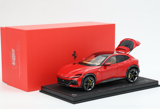 BBR Models 1:18 Ferrari Purosangue Panoramic Roof (LUXURY PACK) 'OPEN/CLOSE' (PRE-ORDER)