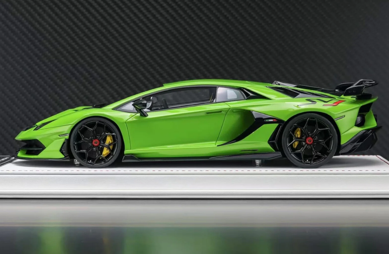 Davis & Giovanni 1:18 Lamborghini Aventador SVJ Novitec Torado (Green)
