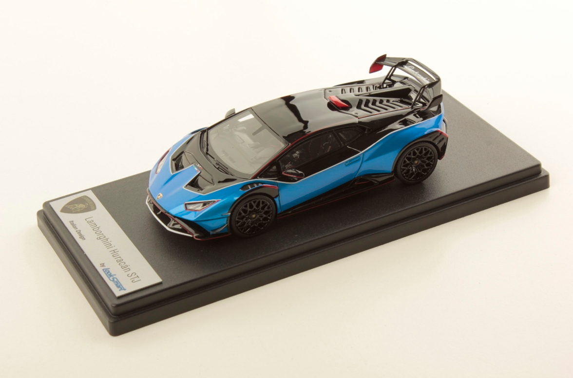 Looksmart 1:43 Lamborghini Huracan STJ (Blu Eliadi)