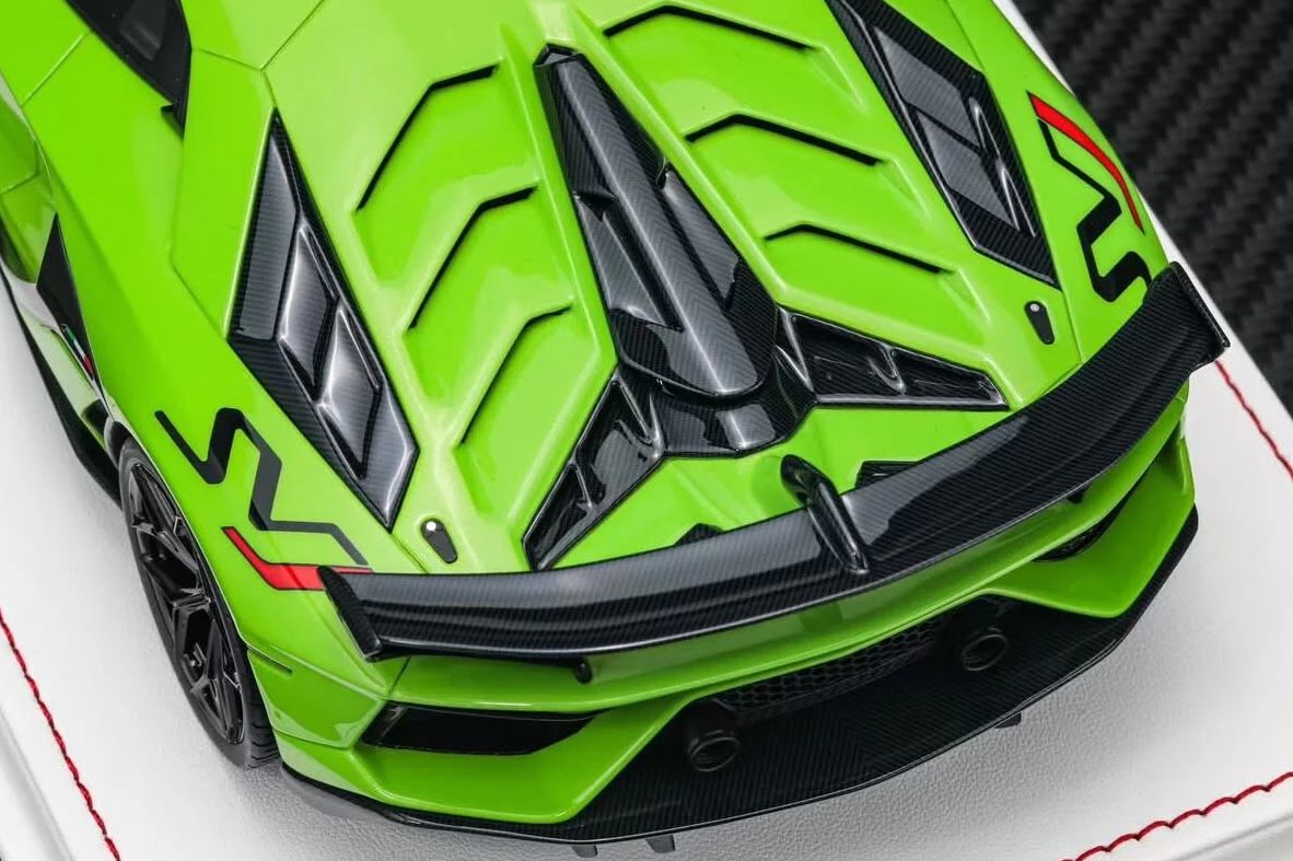 Davis & Giovanni 1:18 Lamborghini Aventador SVJ Novitec Torado (Green)