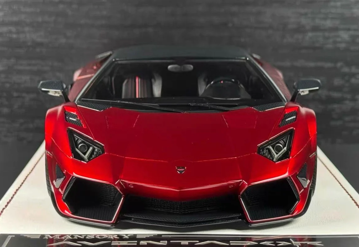 Davis & Giovanni 1:18 Lamborghini Aventador MANSORY (Electroplated Red)