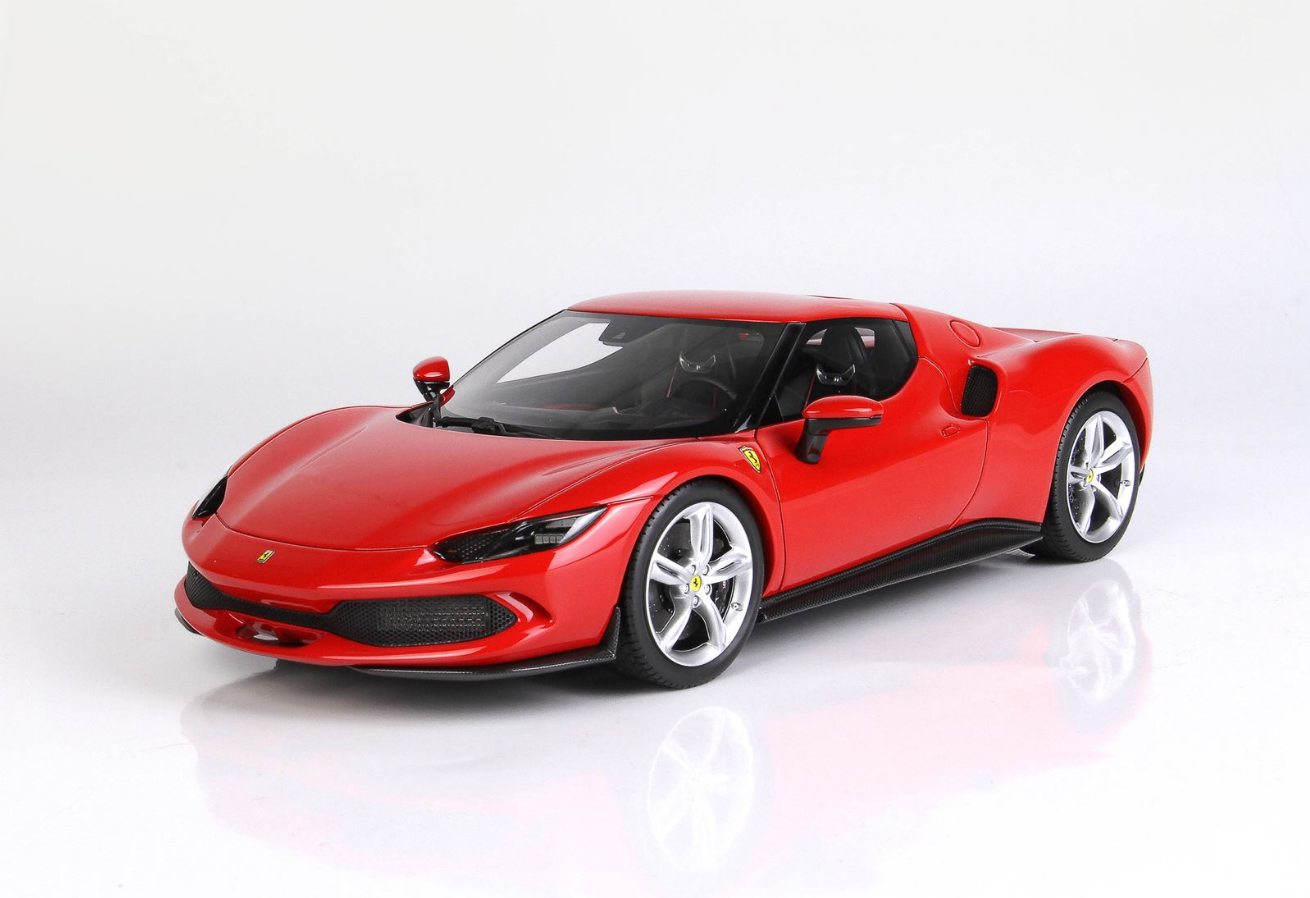 BBR 1:18 Ferrari 296 GTB (Rosso Corsa)