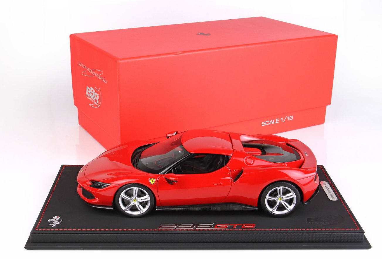 BBR 1:18 Ferrari 296 GTB (Rosso Corsa)