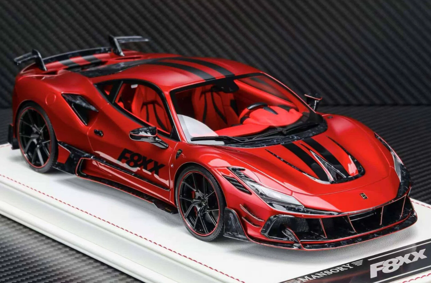 Davis & Giovanni 1:18 Ferrari F8XX MANSORY (Candy Red)