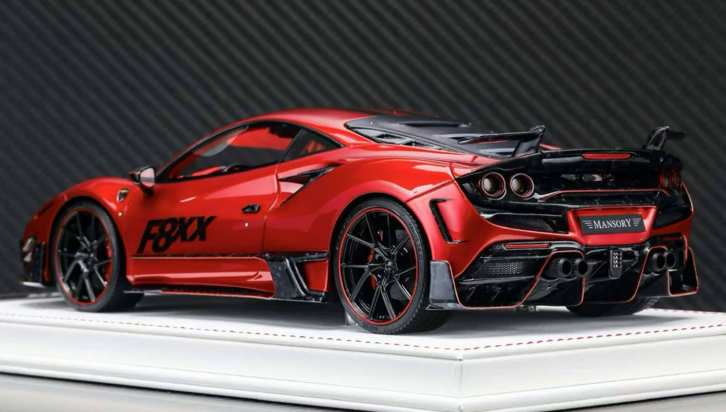 Davis & Giovanni 1:18 Ferrari F8XX MANSORY (Candy Red)
