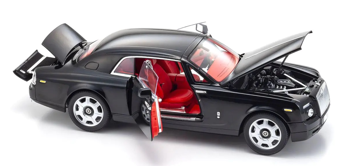 Kyosho 1:18 Rolls-Royce Phantom Coupe (Diamond Black)