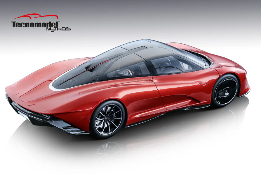 Tecnomodel 1:18 McLaren Speedtail (Metallic Red)