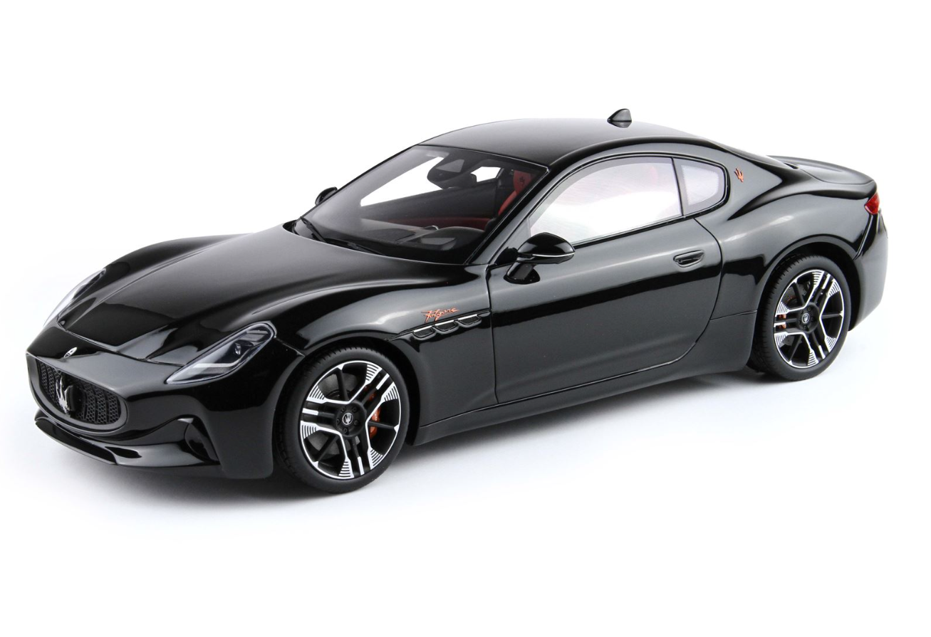 BBR Models 1:18 Maserati Granturismo Folgore 2023 (NERO ASSOLUTO)