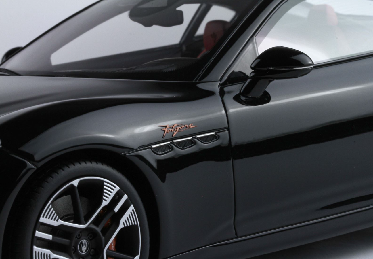 BBR Models 1:18 Maserati Granturismo Folgore 2023 (NERO ASSOLUTO)