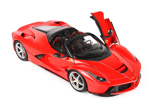 BBR Models 1:18 Ferrari Laferrari Aperta 'OPEN' (Rosso Corsa)