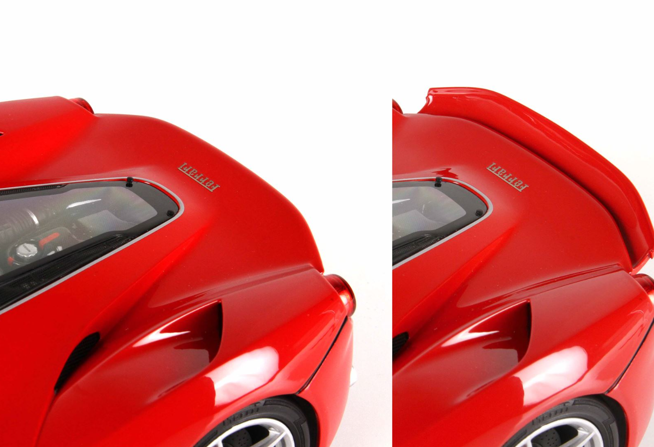 BBR Models 1:18 Ferrari Laferrari Aperta 'OPEN' (Rosso Corsa)