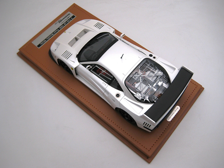 Tecnomodel 1:18 Ferrari F40 LM Press Version (White)