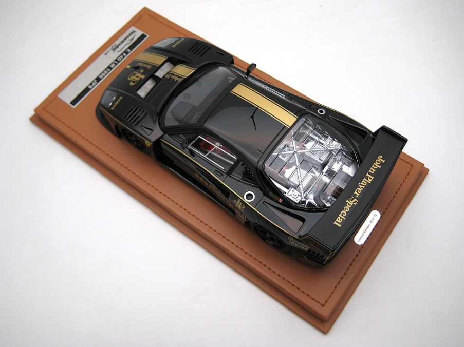 Tecnomodel 1:18 Ferrari F40 LM 1996 Press "John Player Special"