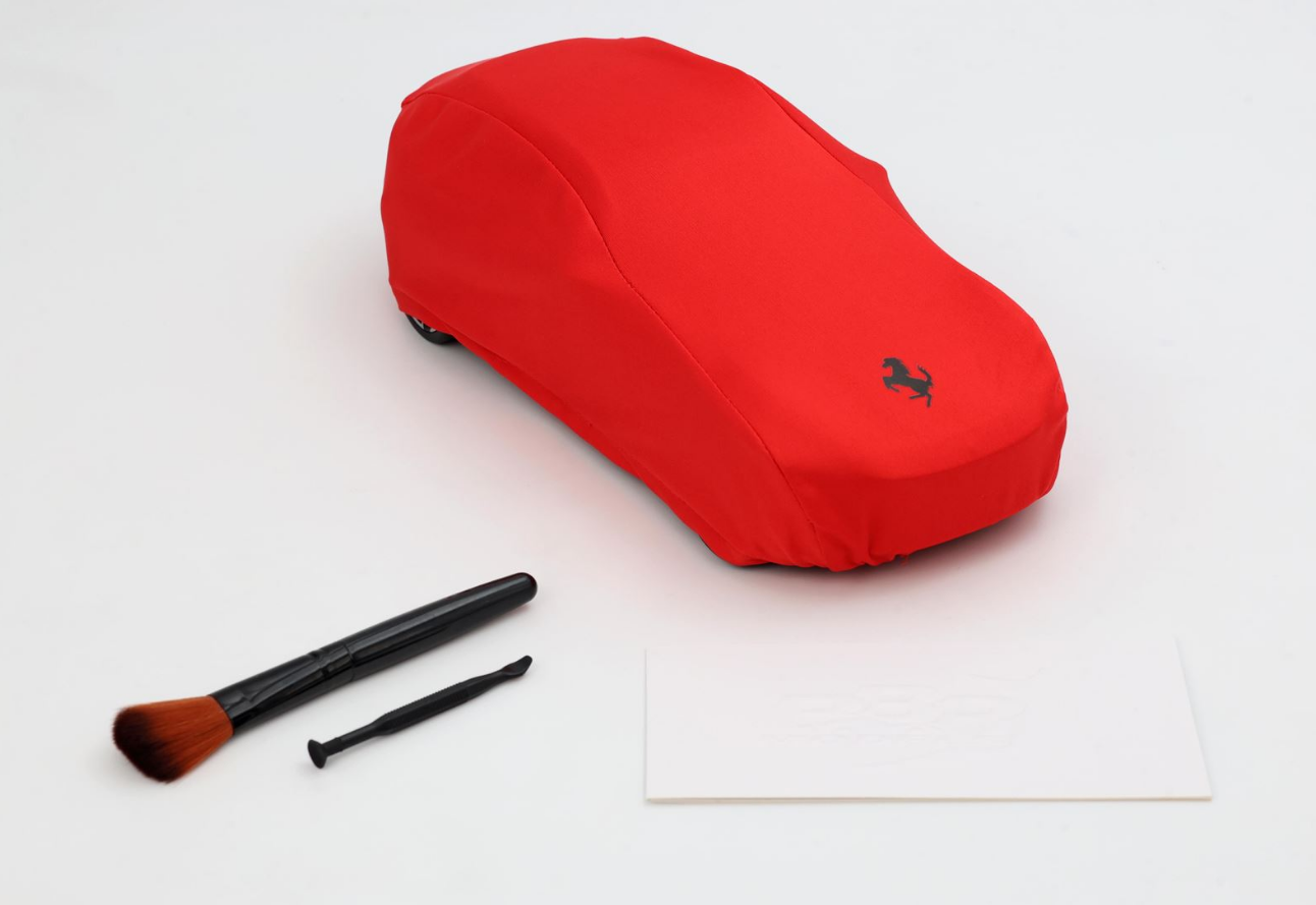 BBR 1:18 Ferrari Purosangue 'Open' (Grigio Titanio) - Luxury Pack