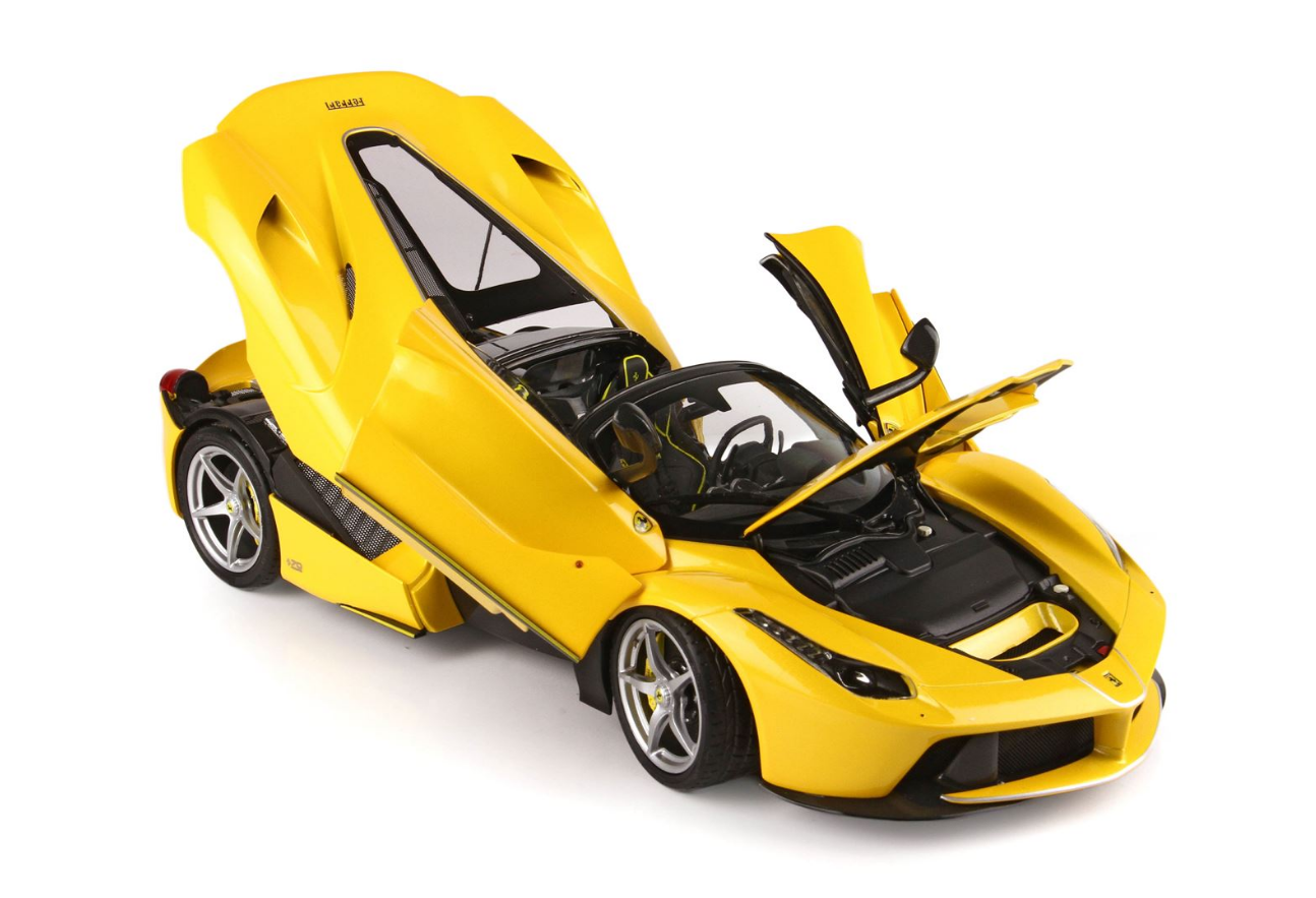 BBR 1:18 Ferrari Laferrari Aperta 'OPEN' (Yellow)
