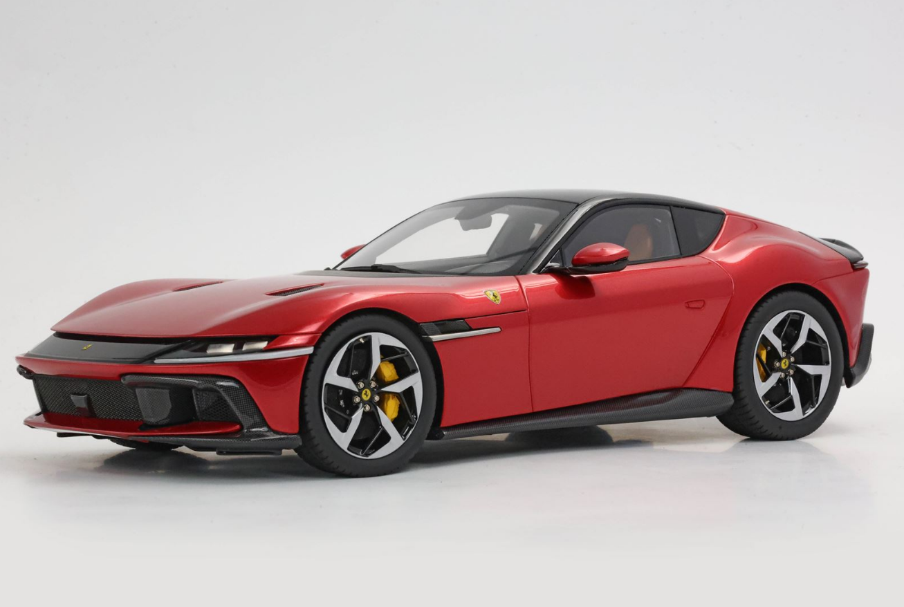BBR 1:18 Ferrari 12Cilindri (Panoramic roof) - Rosso Imola