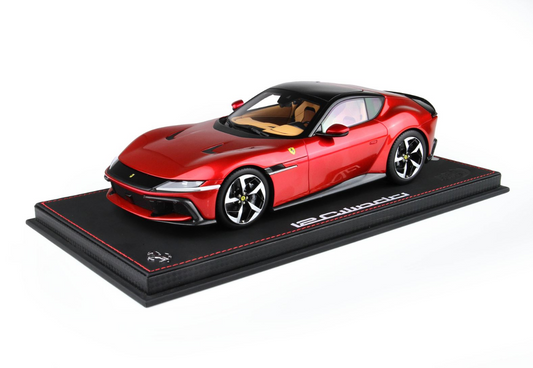 BBR 1:18 Ferrari 12Cilindri (Panoramic roof) - Rosso Fuoco
