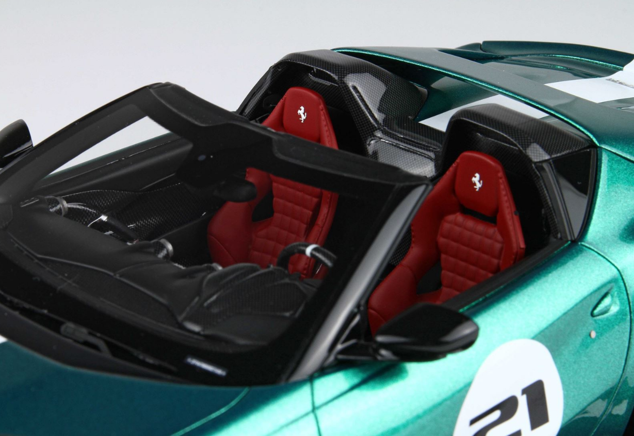 BBR 1:18 Ferrari 812 Competizione Aperta (Green Jewel)