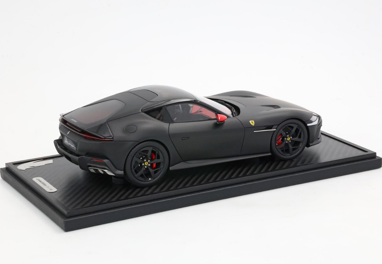 BBR 1:18 Ferrari 12Cilindri (Panoramic roof) - Matt Black
