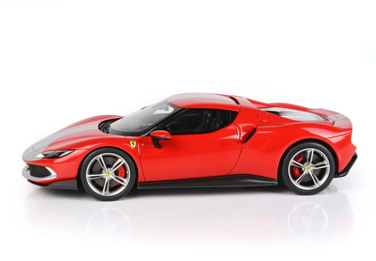 BBR 1:18 Ferrari 296 GTB Assetto Fiorano (Rosso Corsa 322)