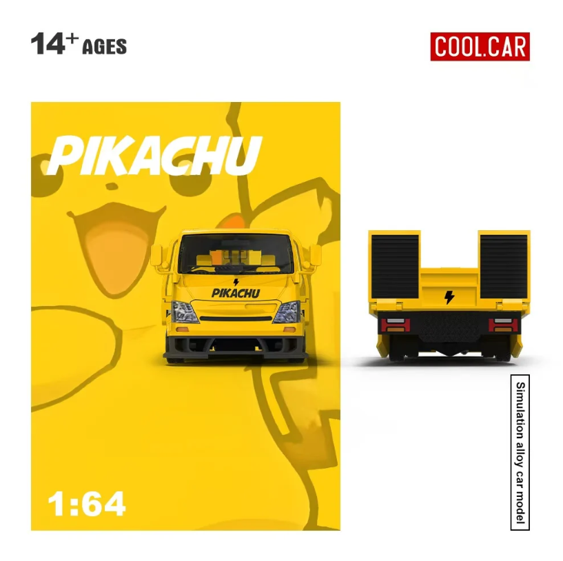 PREOREDER Cool Car 1:64 Hino H300 'Pikachu'
