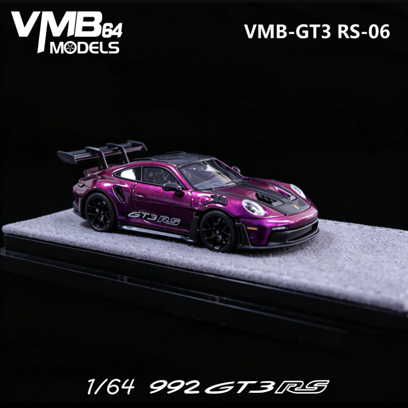 PREORDER VMB 1:64 Porsche 992 GT3 RS (Fantasy Purple)