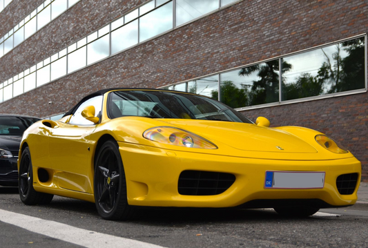 BBR 1:18 Ferrari 360 Modena Spider manual gear - Giallo Modena