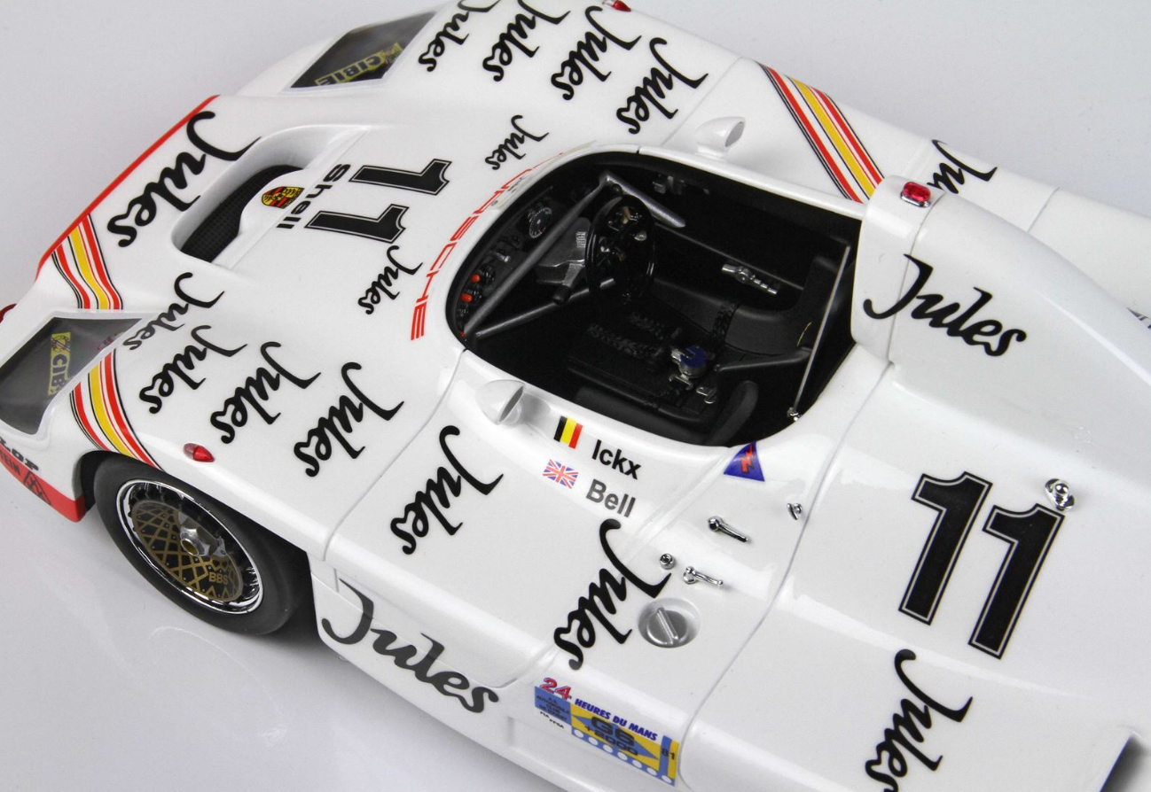 BBR 1:18 Porsche 936/81 Turbo 24 H. Le Mans 1981 - Bell- Ickx N° 11 winner