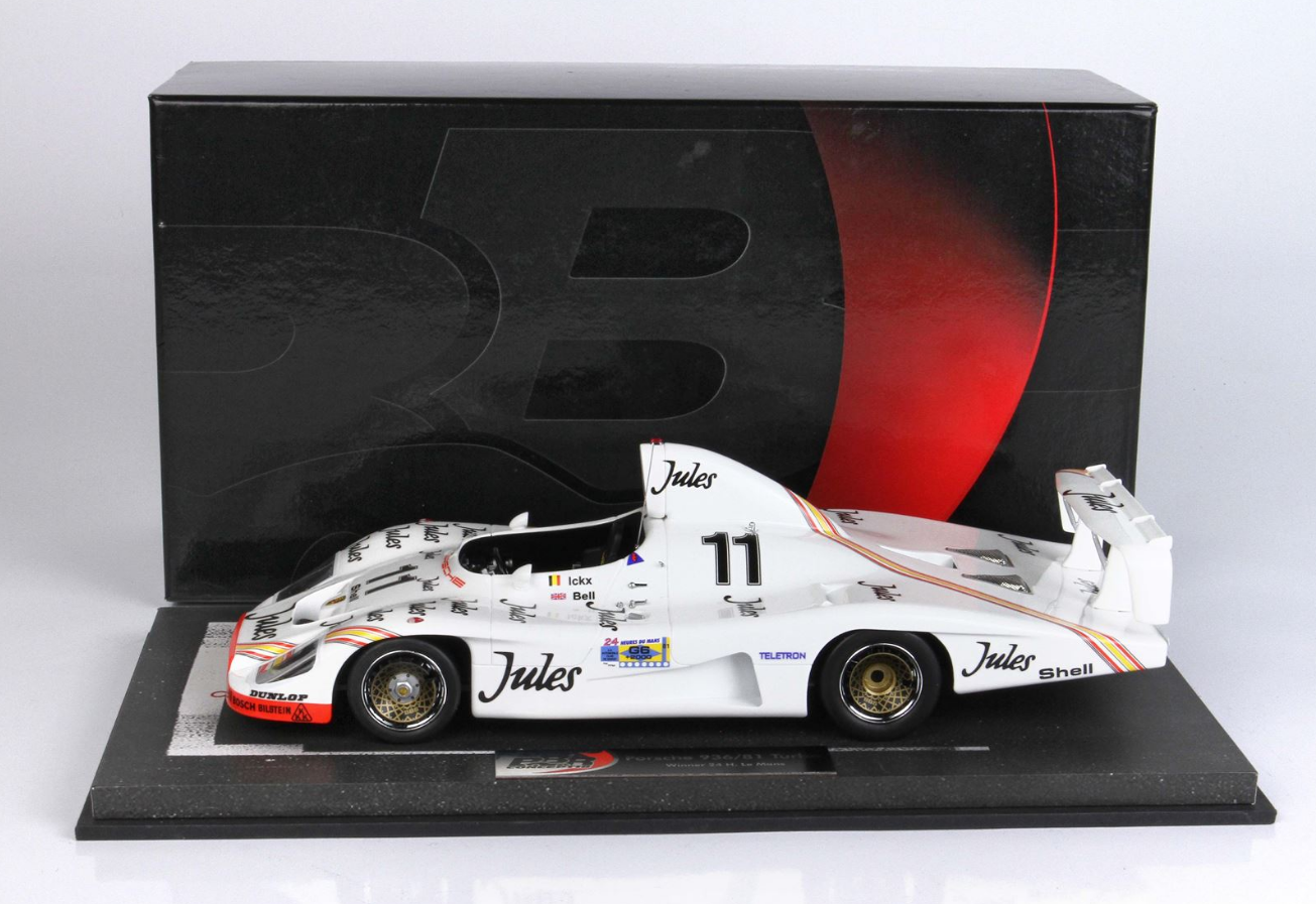 BBR 1:18 Porsche 936/81 Turbo 24 H. Le Mans 1981 - Bell- Ickx N° 11 winner