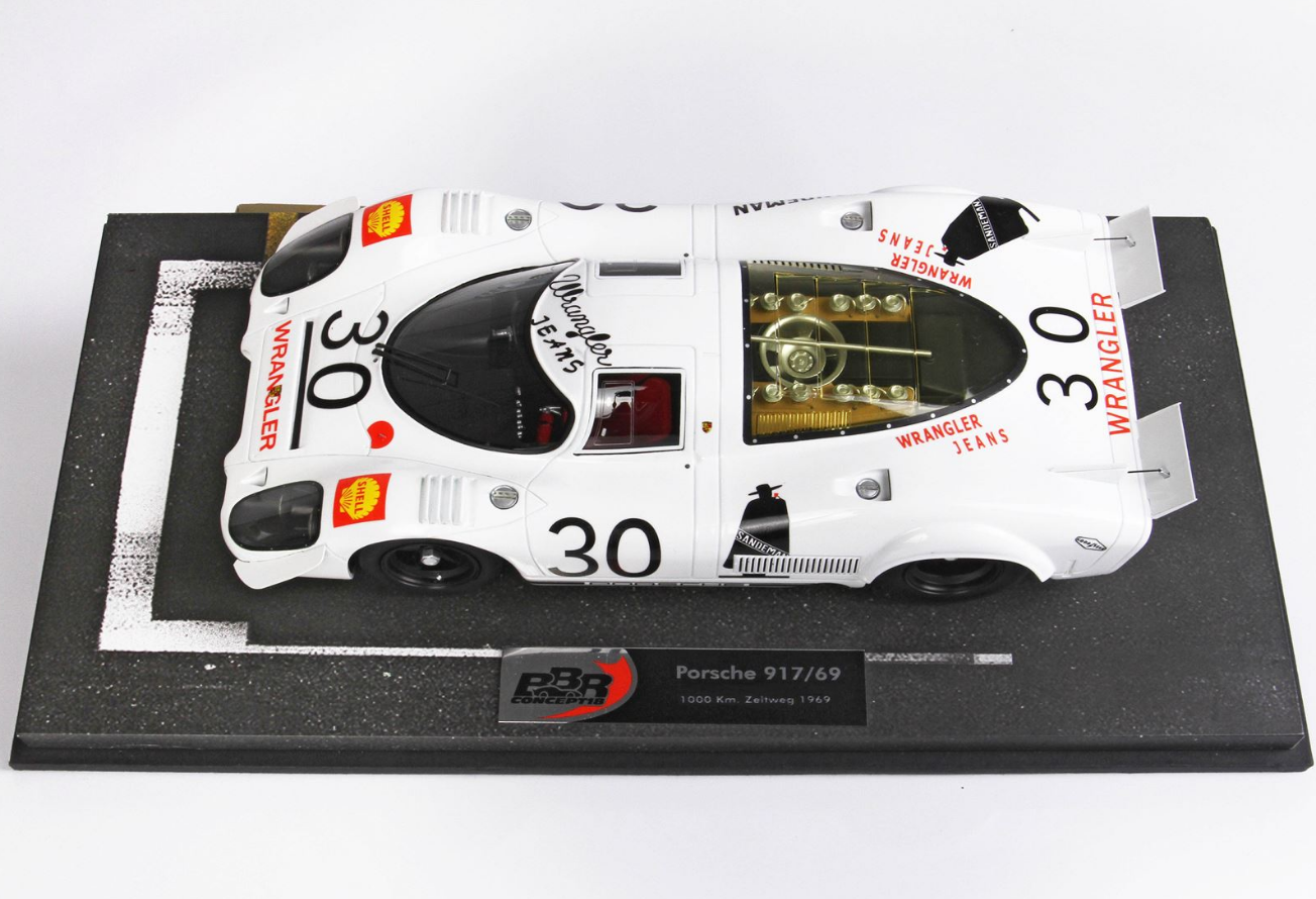 BBR 1:18 Porsche 917 69 - 1000 Km Zeltweg 1969