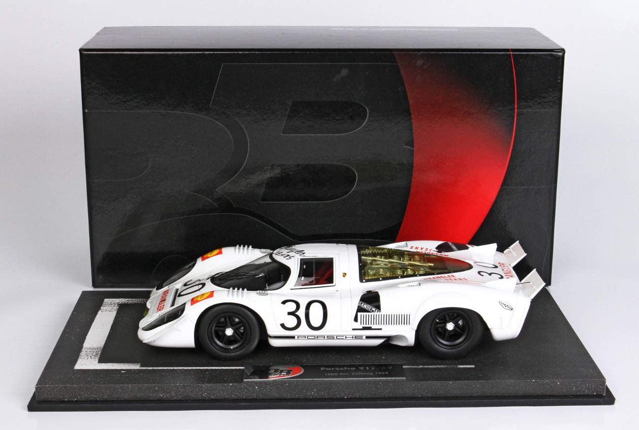 BBR 1:18 Porsche 917 69 - 1000 Km Zeltweg 1969