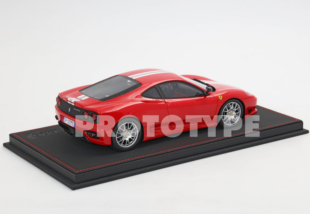 BBR 1:18 Ferrari 360 Challenge Stradale (Rosso Corsa)