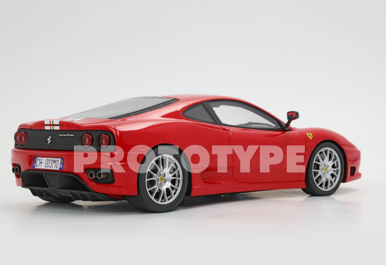 BBR 1:18 Ferrari 360 Challenge Stradale (Rosso Corsa)