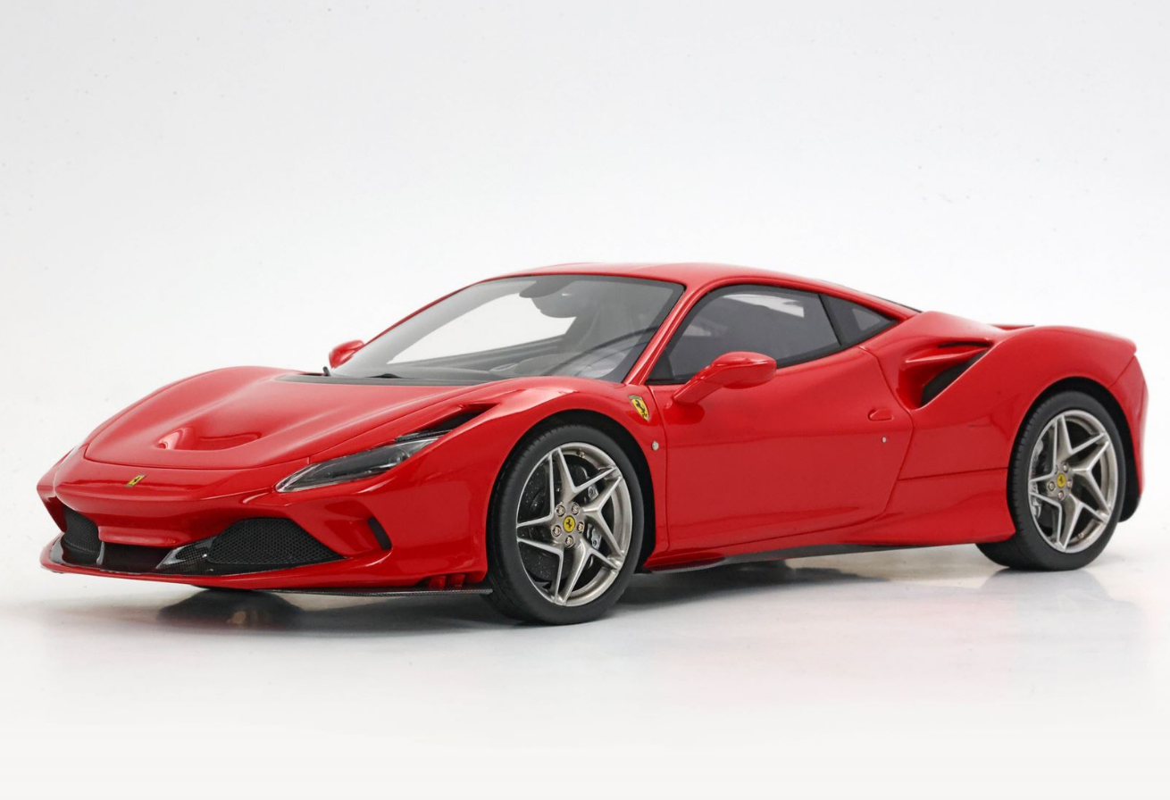 BBR 1:18 Ferrari F8 Tributo (Rosso Corsa 322)