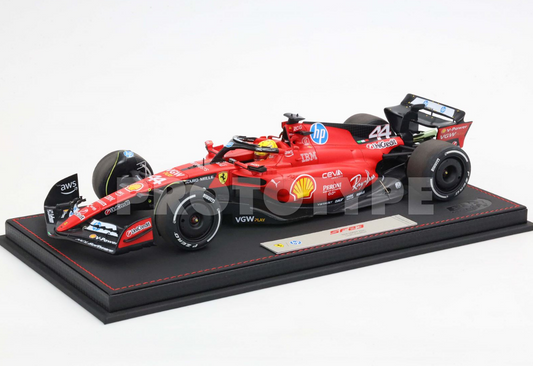 BBR 1:18 Ferrari SF 23 - Hamilton - Fiorano test 2025 - car n. 44
