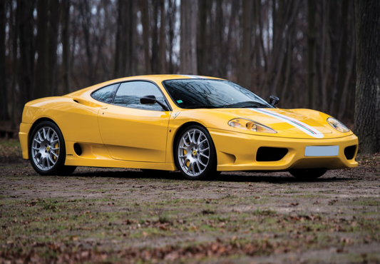BBR 1:18 Ferrari 360 Challenge Stradale (Giallo Modena)