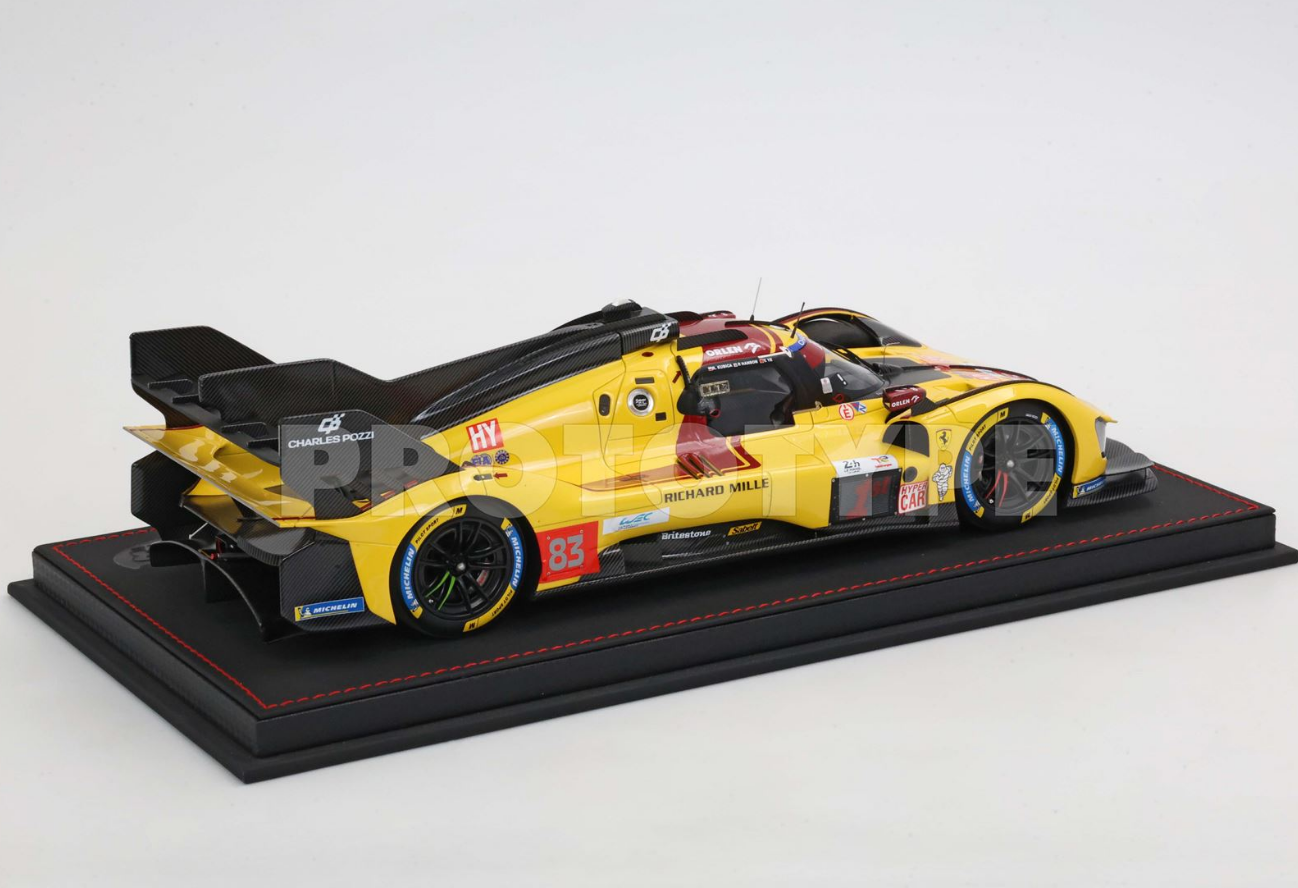 BBR 1:18 Ferrari 499P car n. 83 - WINNER 24h Le Mans 2025