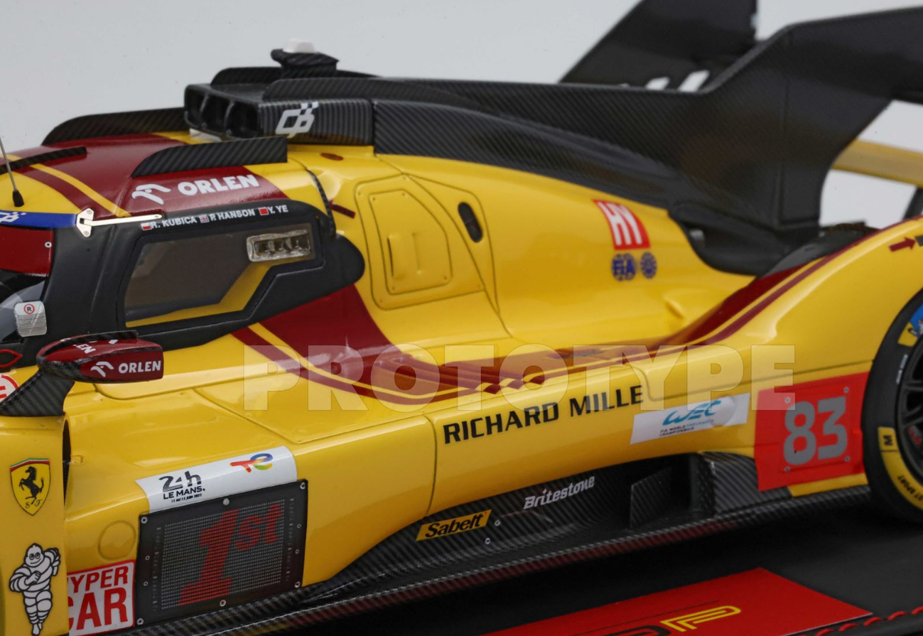 BBR 1:18 Ferrari 499P car n. 83 - WINNER 24h Le Mans 2025