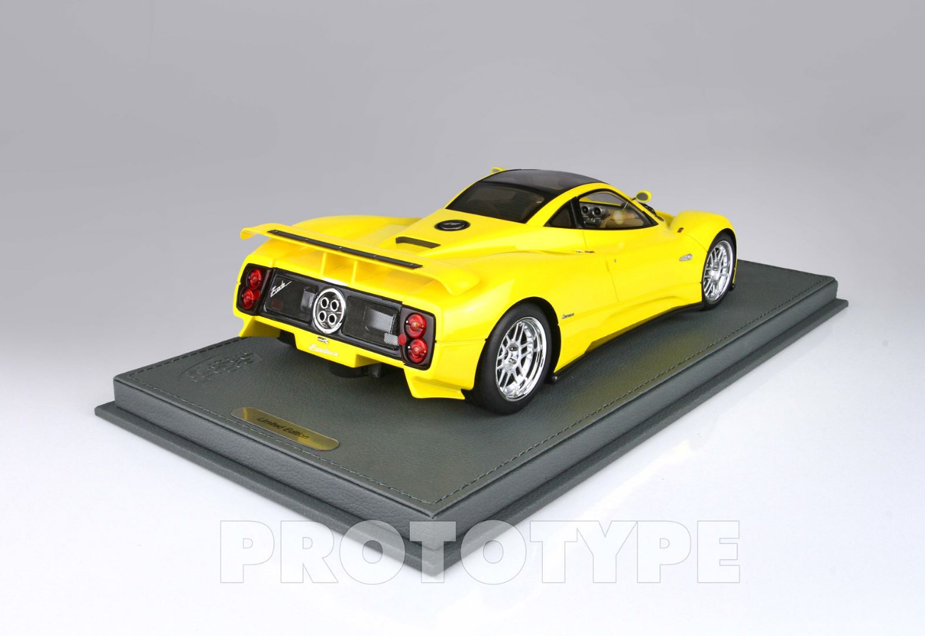 BBR 1:18 Pagani Zonda C12 (Yellow)