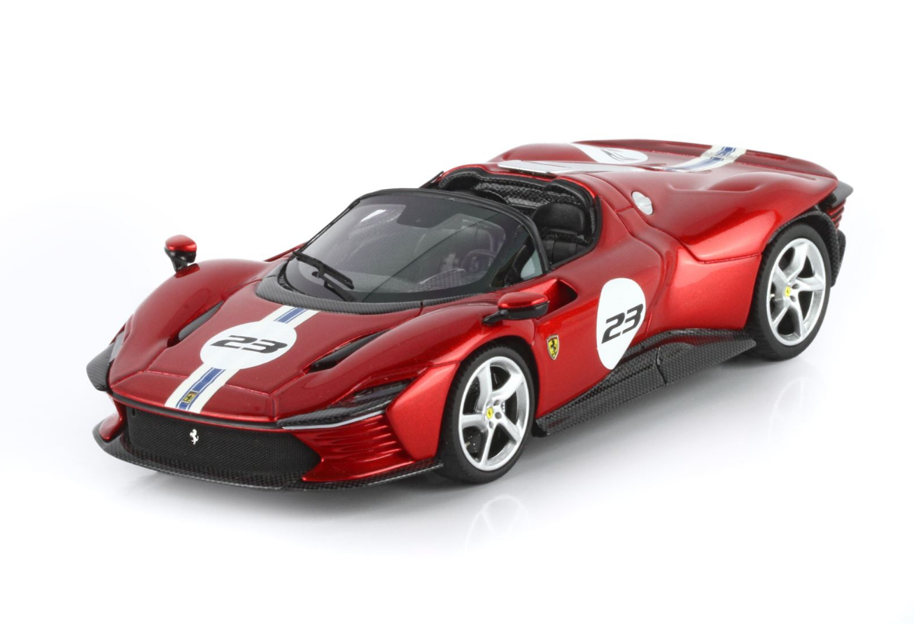 BBR 1:43 Ferrari Daytona SP3 serie Icona (Red Magma)