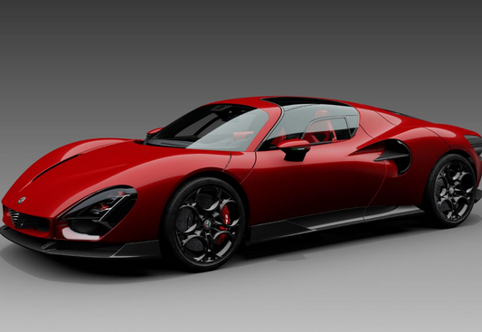 BBR 1:18 Alfa Romeo 33 Stradale (Rosso Alfa)