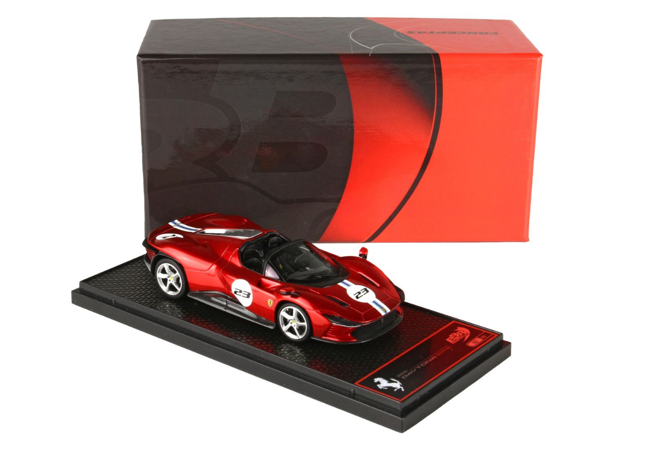BBR 1:43 Ferrari Daytona SP3 serie Icona (Red Magma)
