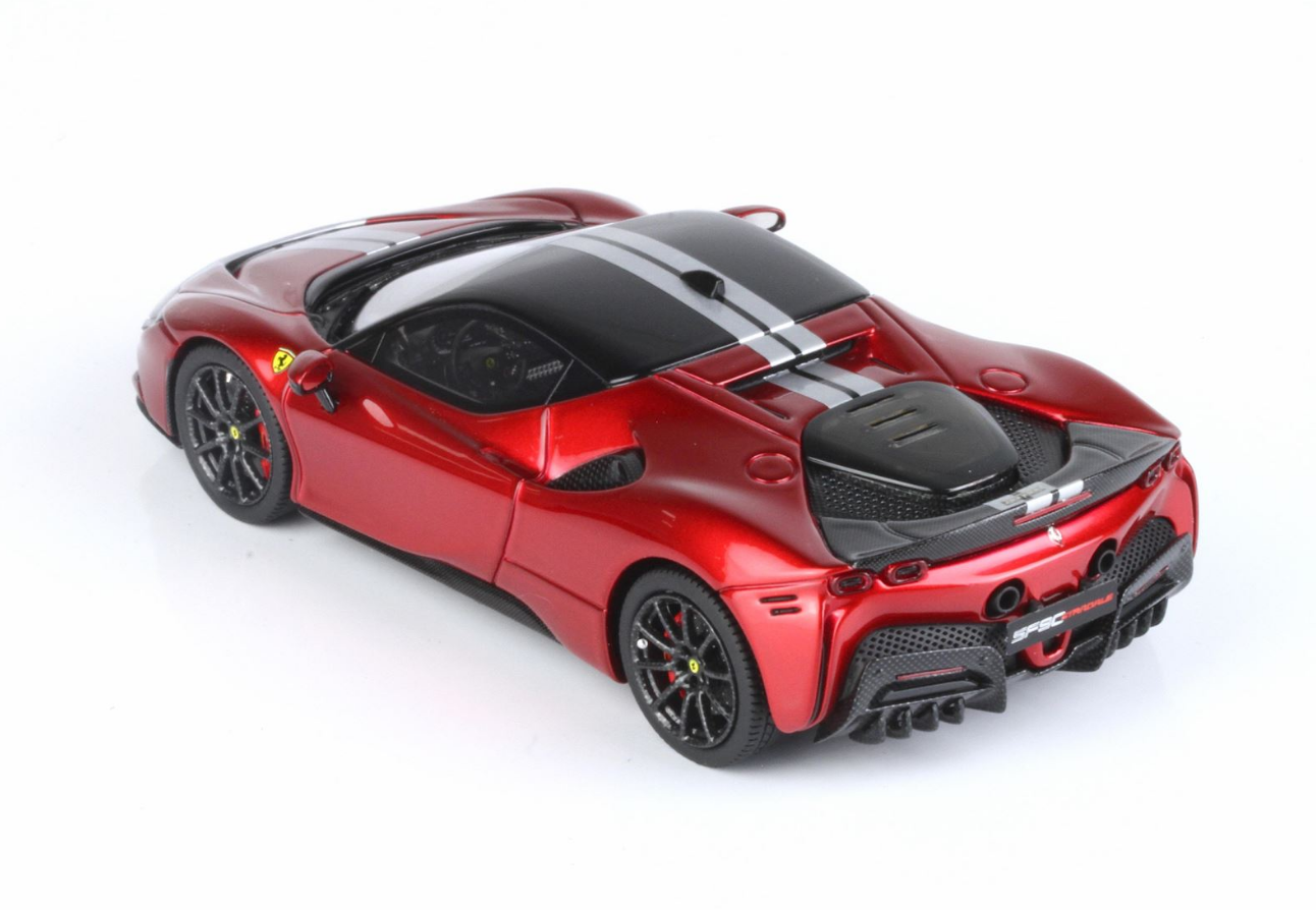 BBR 1:43 Ferrari SF90 Stradale Pack Fiorano (Red fire)