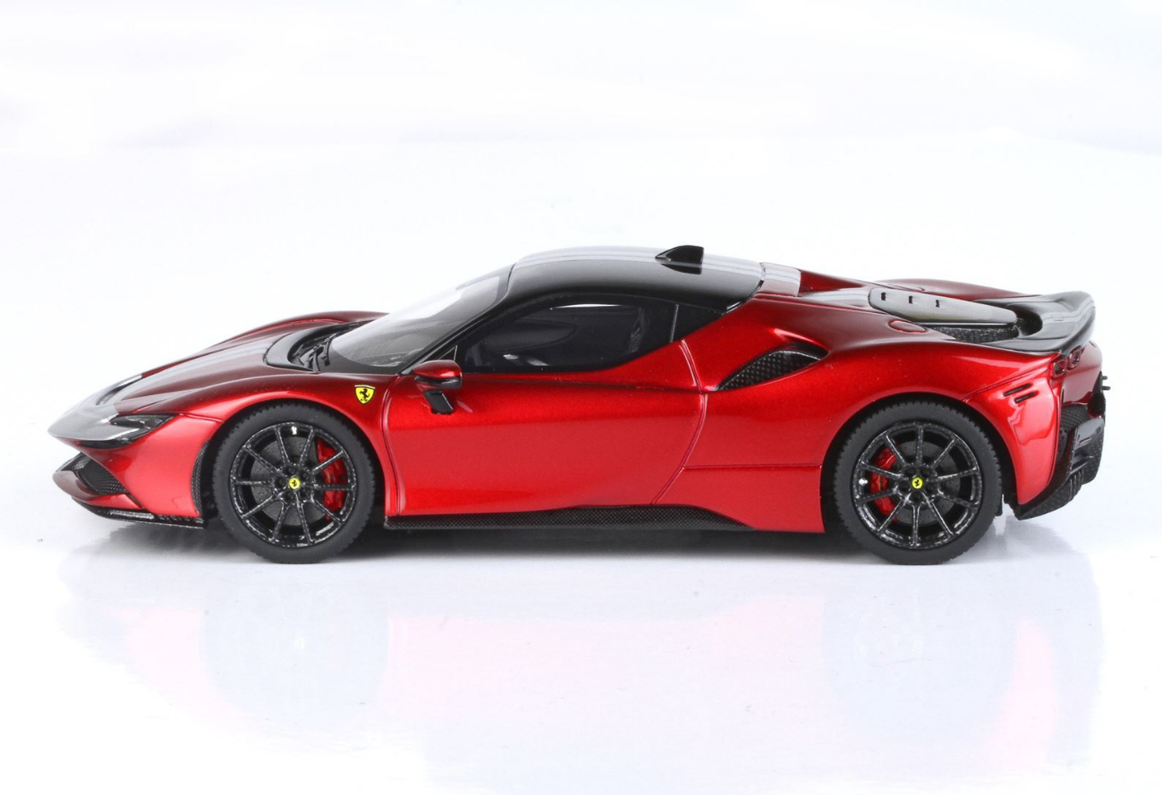 BBR 1:43 Ferrari SF90 Stradale Pack Fiorano (Red fire)