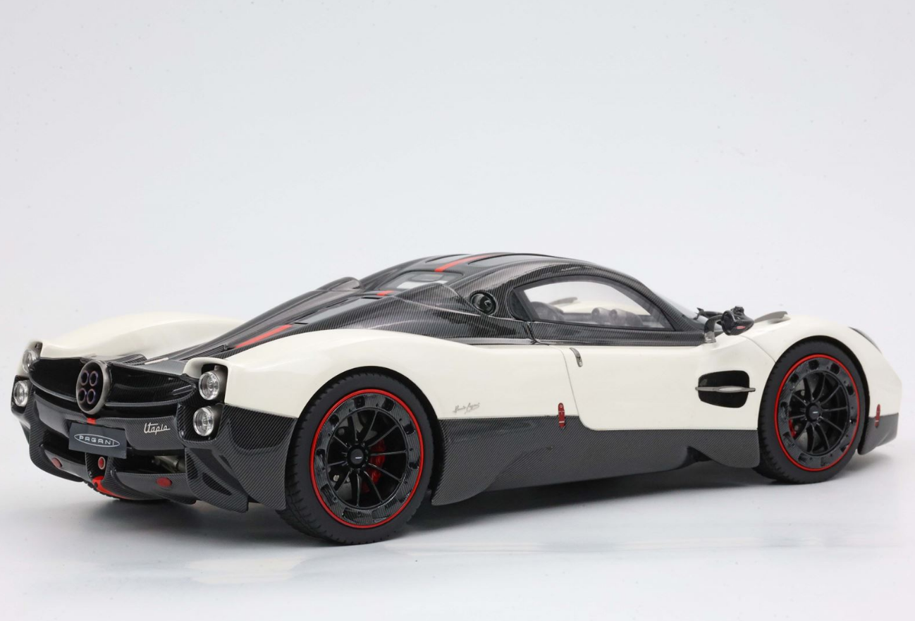BBR 1:18 Pagani Utopia (Bianco Benny)